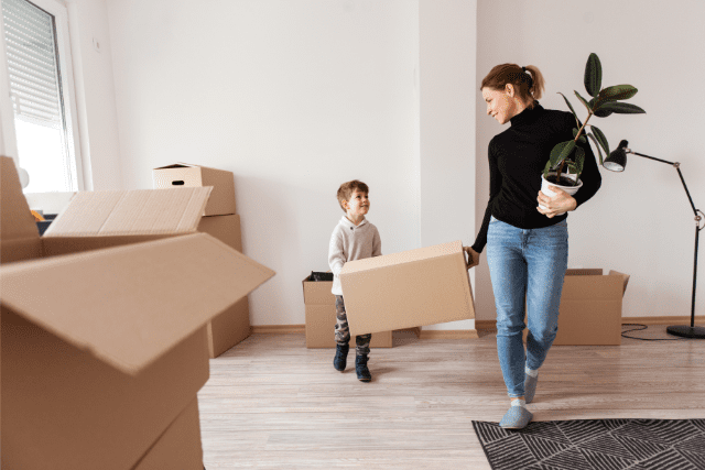 how to pack a living room before moving