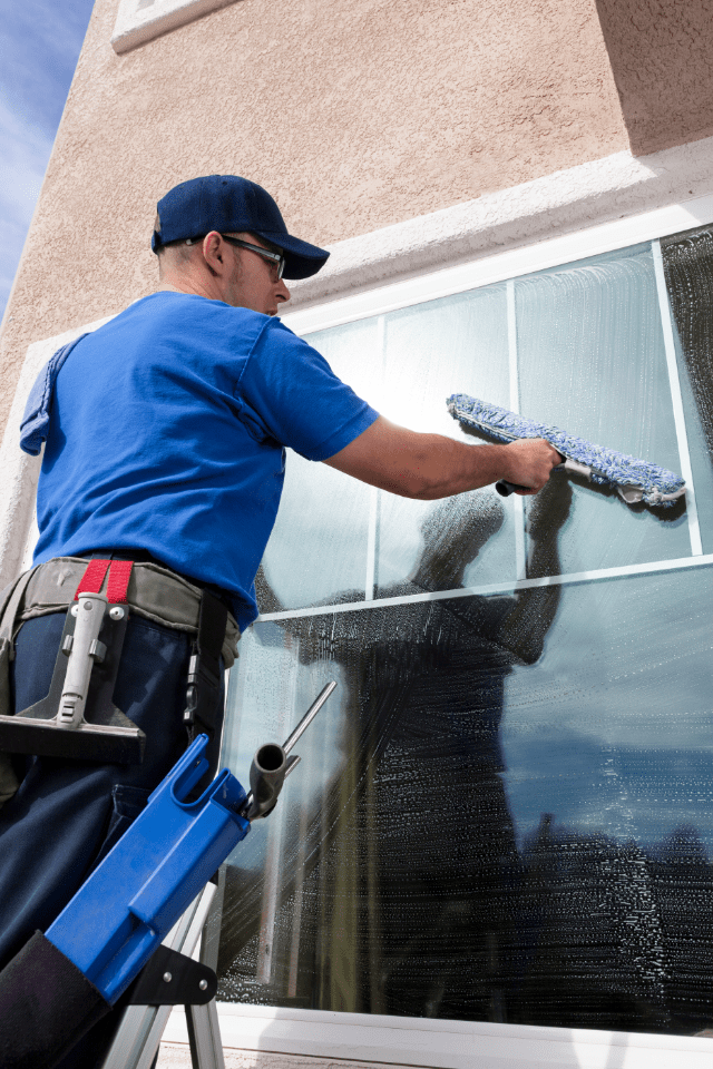 commercial window cleaning tricks