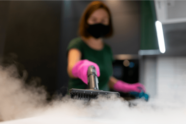 Steam Cleaning of Surfaces