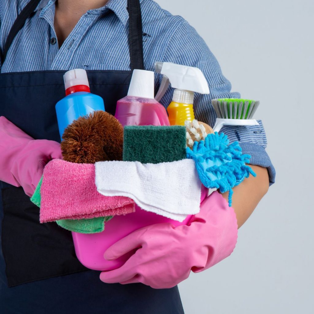 are special products and equipment required for event cleaning