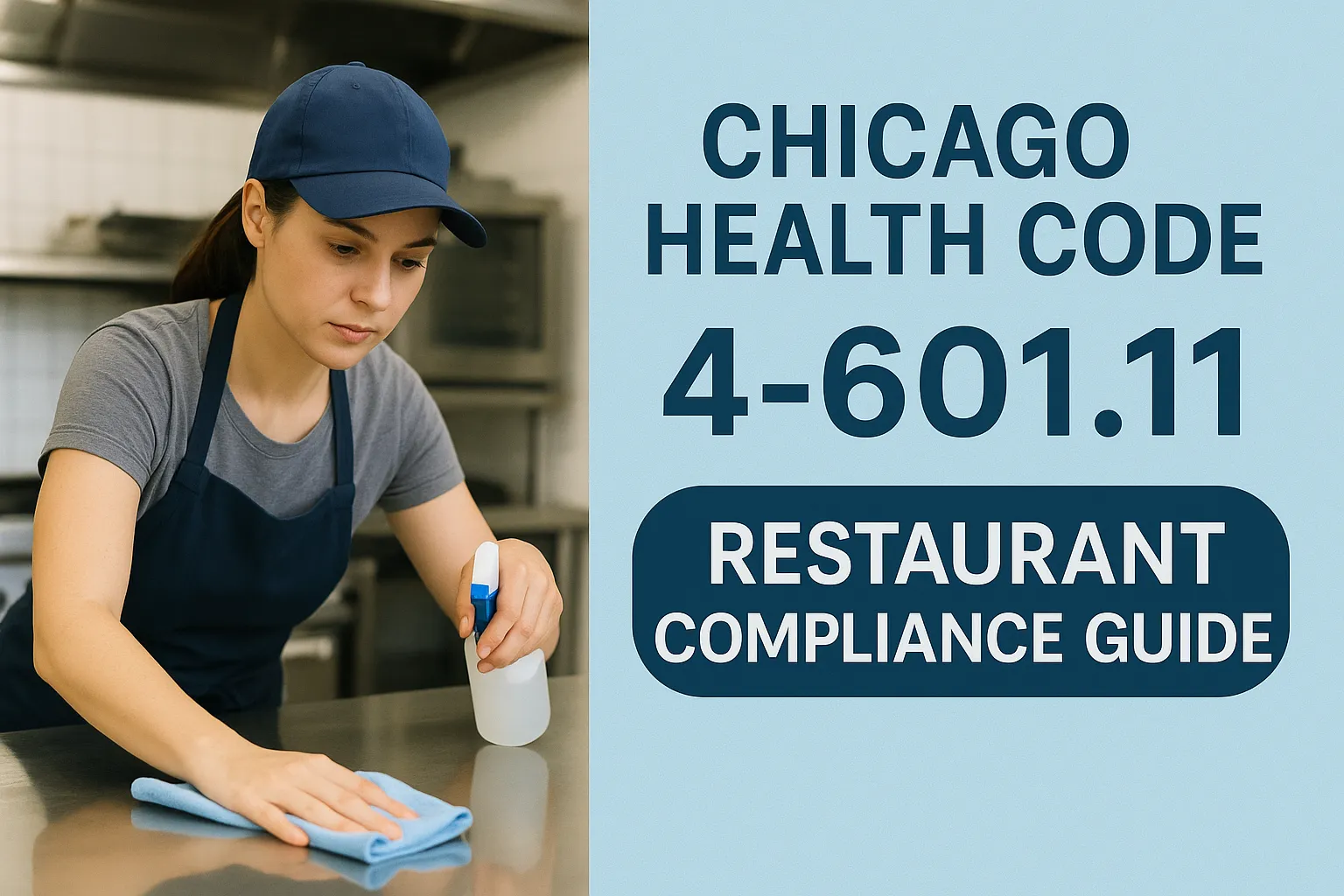 You are currently viewing Chicago Health Code 4-601.11 Restaurant Compliance Guide