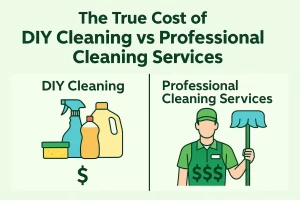 Cost of DIY cleaning vs Professional Cleaning Servcies