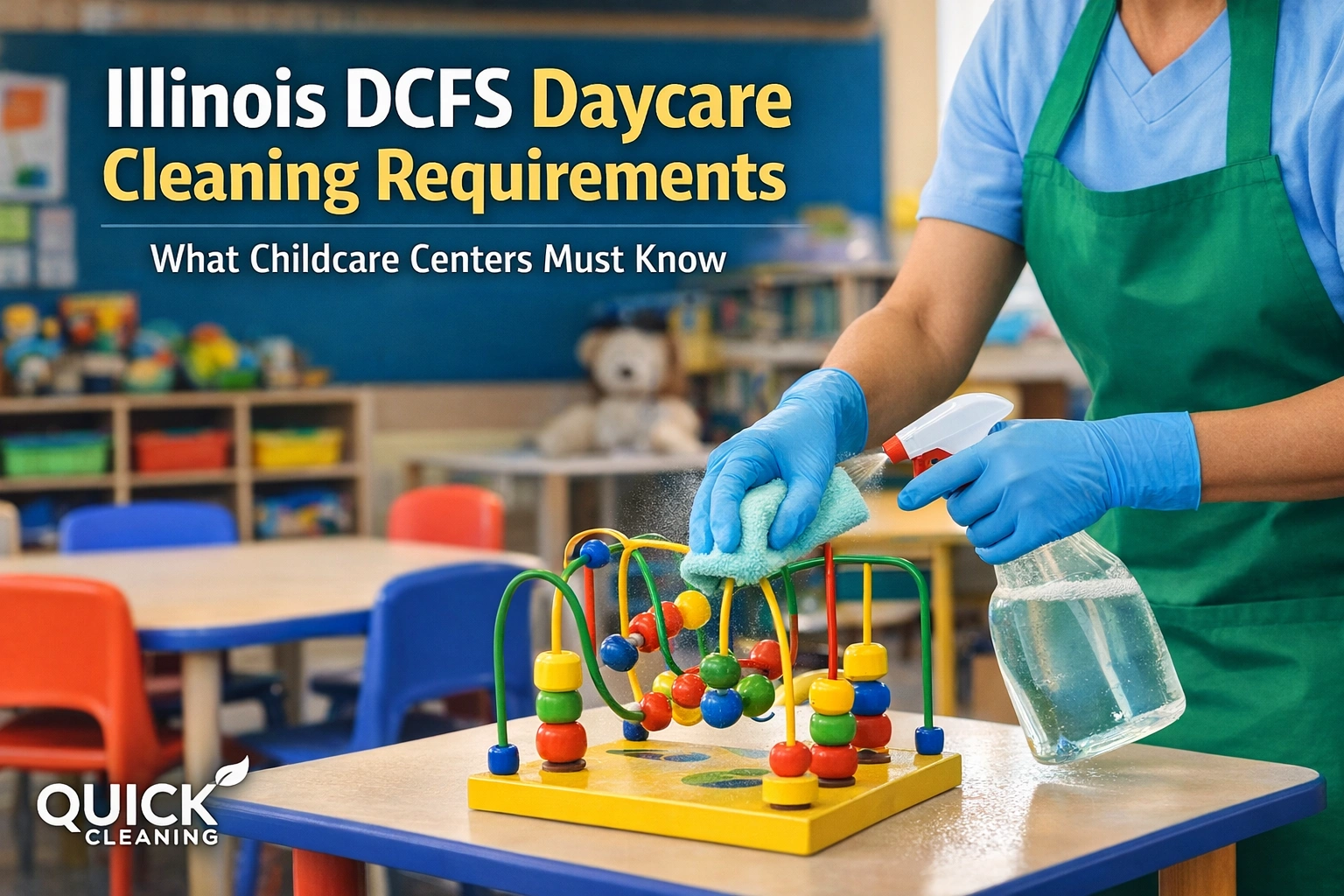 Read more about the article DCFS daycare cleaning requirements