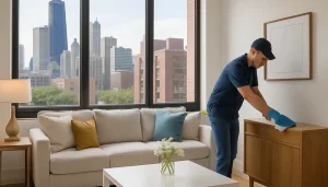 Read more about the article How Remote Airbnb Hosts in Chicago Manage Turnover Cleaning