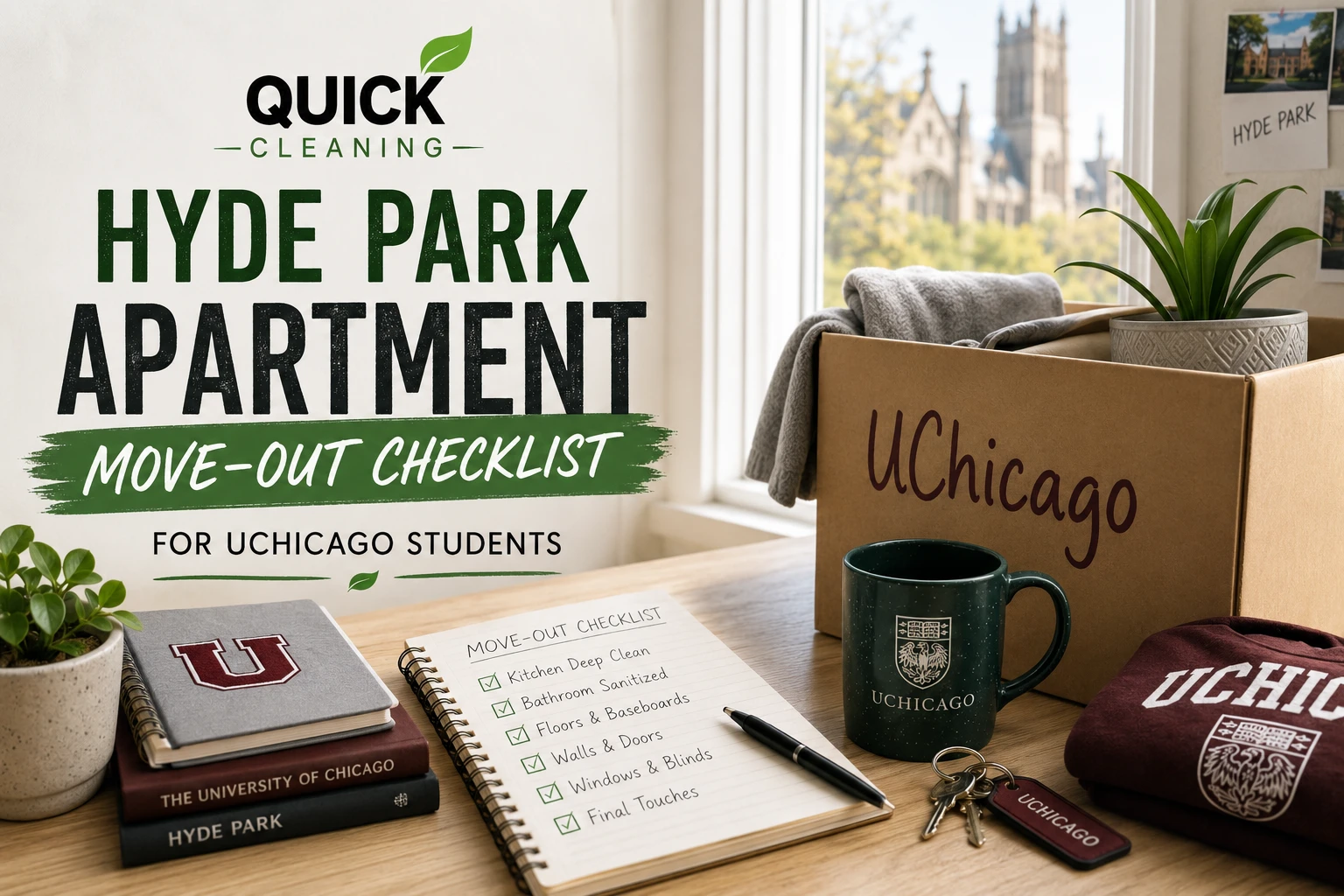 You are currently viewing Hyde Park Apartment Move-Out Checklist — What UChicago Renters Need to Know