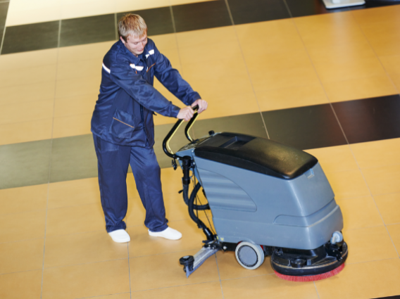 floor waxing services